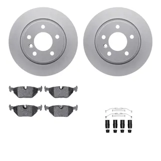 R1 Concepts WDUH1-31189 Carbon Series Brake Rotors W/ 5000 Oep Brake Pads & Hdw